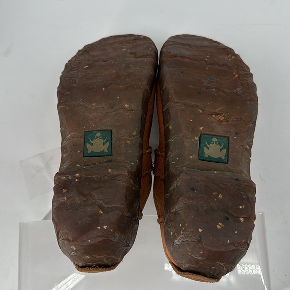 El Naturalista Burnt Orange Leather Slip-Ons - Picture 8 of 8